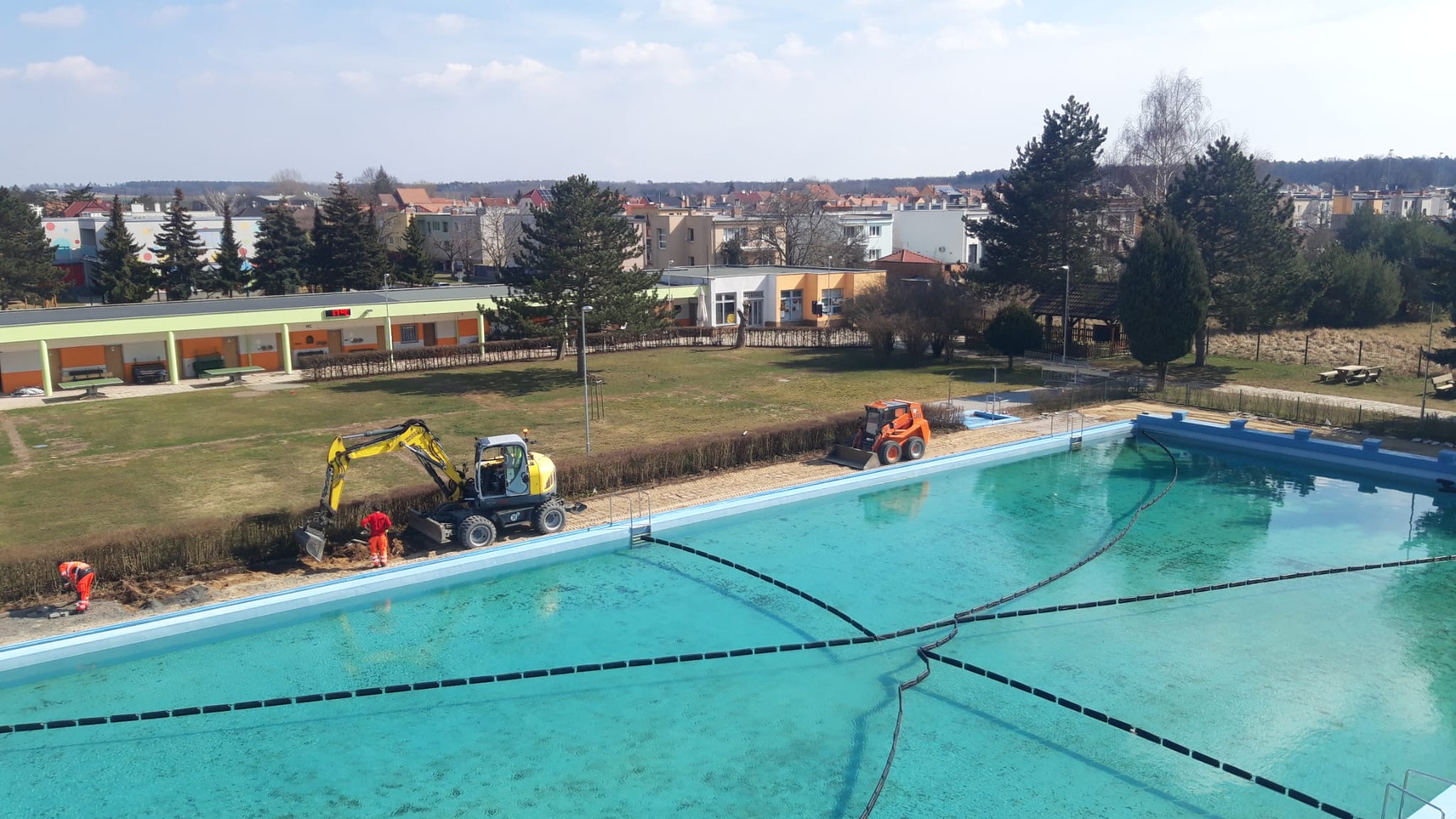 Výkopy pro: Jímky, septyky, čov, retenční nádrže, bazény, atd